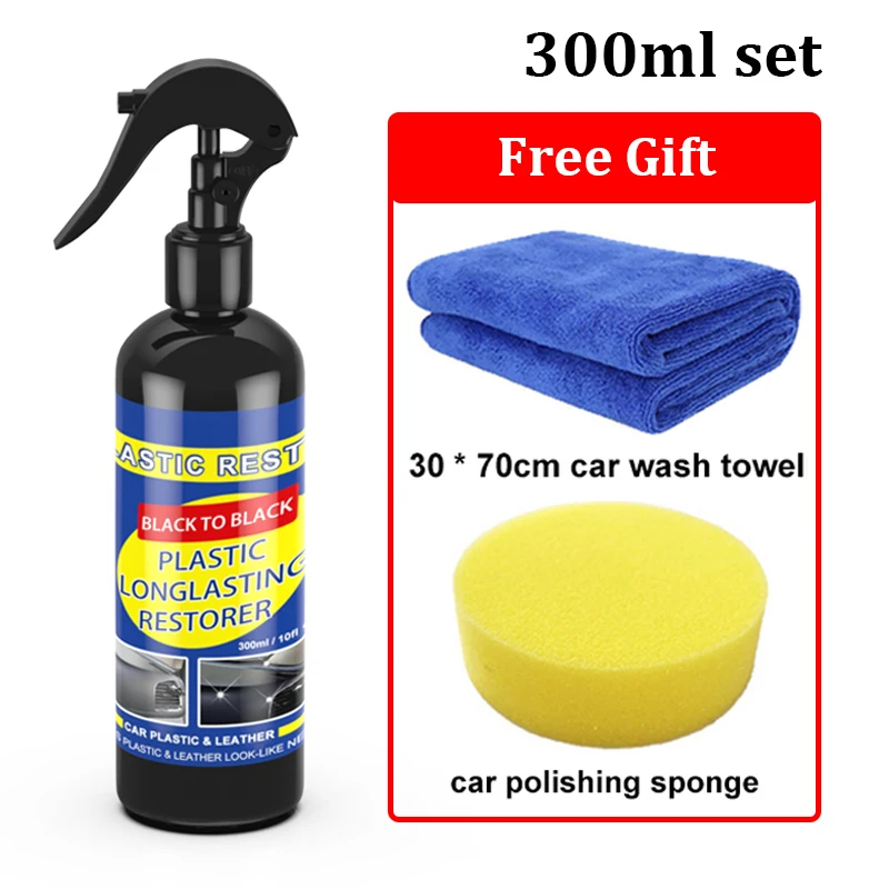 Car Plastic Restorer Back To Black Gloss Car Cleaning Products
