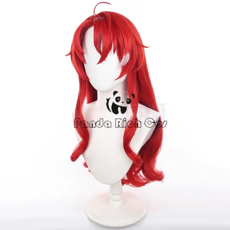 

Argenti парик для косплея игры Honkai: Star Rail Cosplay Argenti, парик для косплея 70 см, мужские красные длинные волосы Argenti для косплея Hallowen