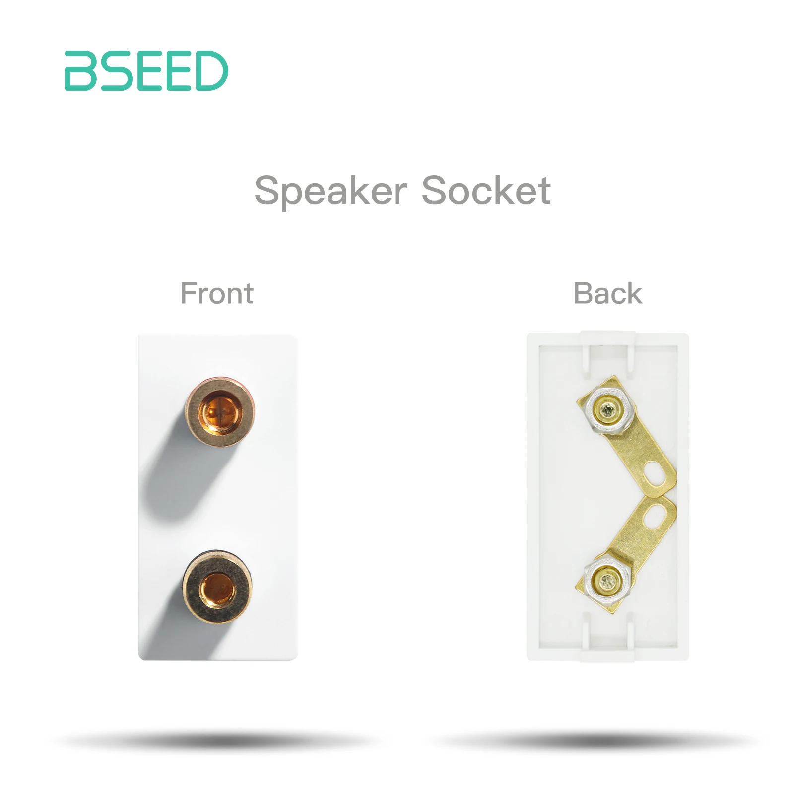 Speaker Socket White