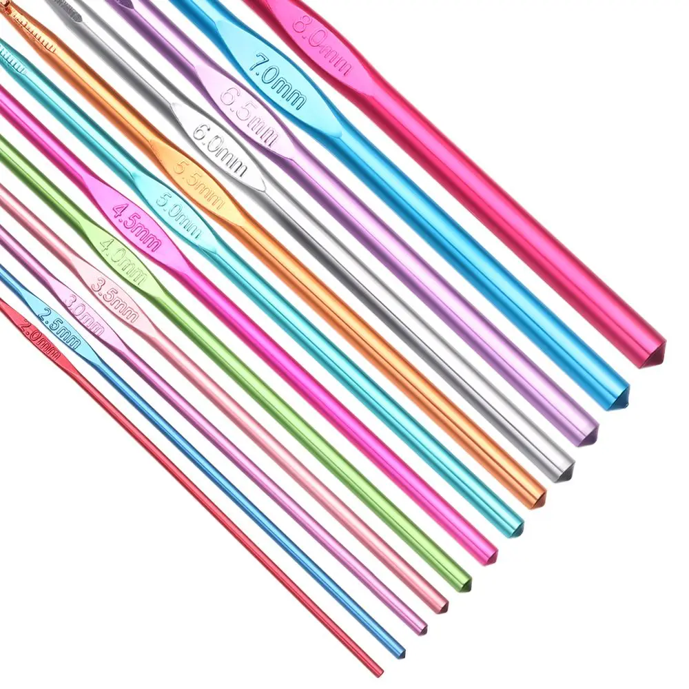 Colorful Aluminum Crochet Hooks 5