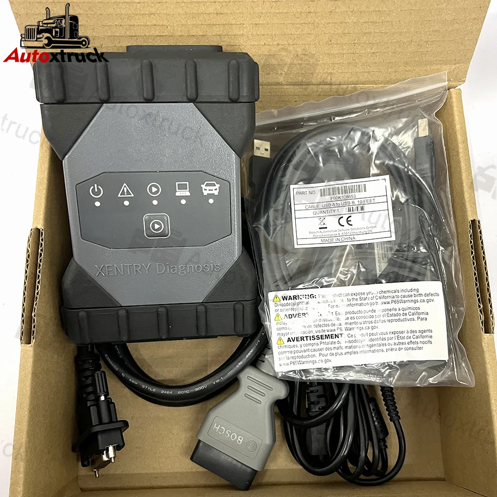 Originale Mb C6 Doip Xentry Vci Wifi 2022-12 Ssd Multiplexer Truck Strumento Di Diagnosi Auto