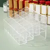 24 Grid Lipstick Holder Acrylic Cosmetics Storage Box Can Store And Sort Lipstick Nail Polish And Jewelry Display Rack 2