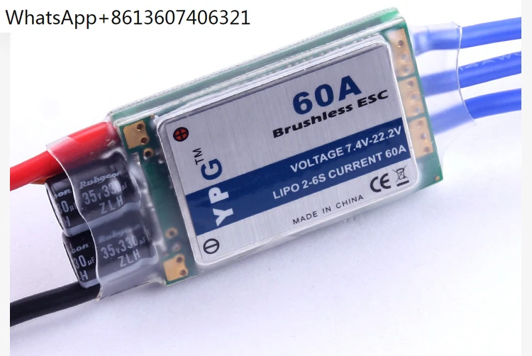 

YPG 60A (2~6S) SBEC Brushless Speed Controller ESC High Quality 3D RC Helicopter Brushless ESC