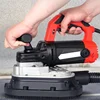 220V 2450W Three head hand sander hand grinder trimming machine Hand held floor concrete grinder Standing grinder 105mm*3 Discs 4