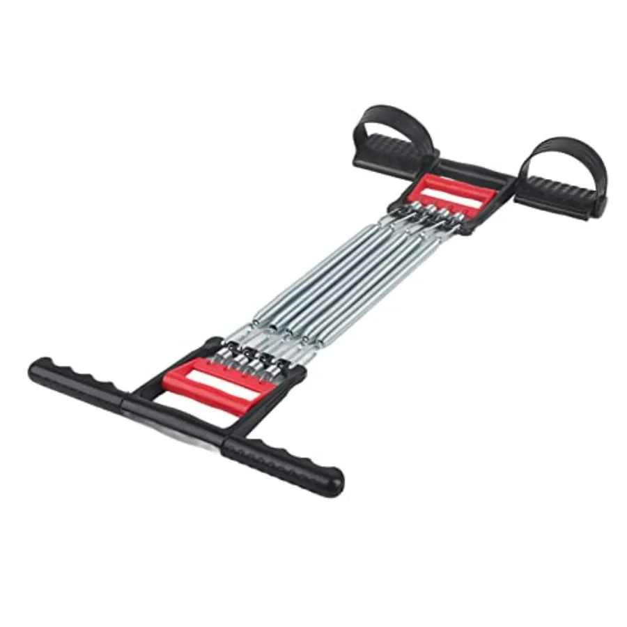 3 in 1 Chest Clip Muscle Pedal Spring Chest Expander , Pedal Puller Three Purpose Fitness Equipment Removable,Strength Trainer G