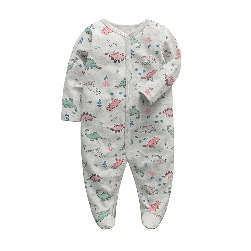 Four Seasons Toddler baby girl clothes bodysuit romper Print newborn baby girl Cotton Jumpsuits 0 3 months