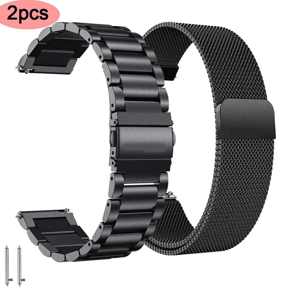 

Magnetic Loop 24MM Strap For Suunto 9 7 Baro/Suunto D5 Spartan Sport Wrist HR/Baro Smart Watch Band Stainless Metal Bracelets