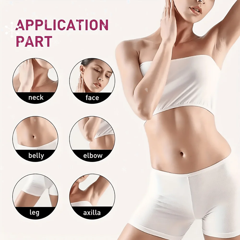Body Whitening Cream Intimate Areas Underarm Knee Buttocks Private Bleach Remove Melanin Waterproof Brighten Nourish Cream 2