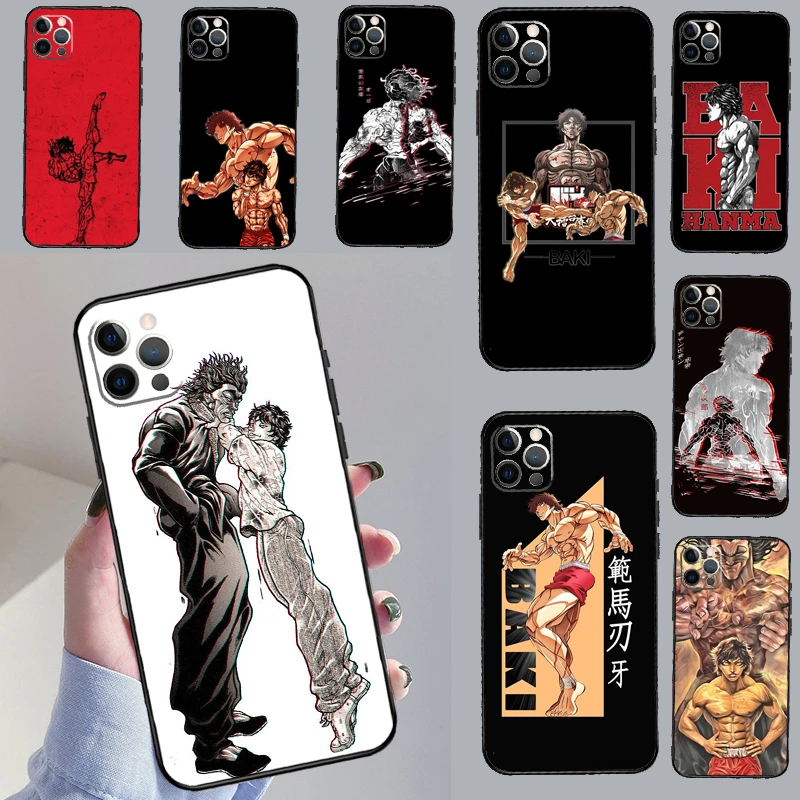 best cases for iphone 13  Baki Hanma Cover For iPhone 12 11 13 Pro Max Mini 6S 8 7 Plus SE 2022 2020 XS Max X XR Phone Case case for iphone 13 
