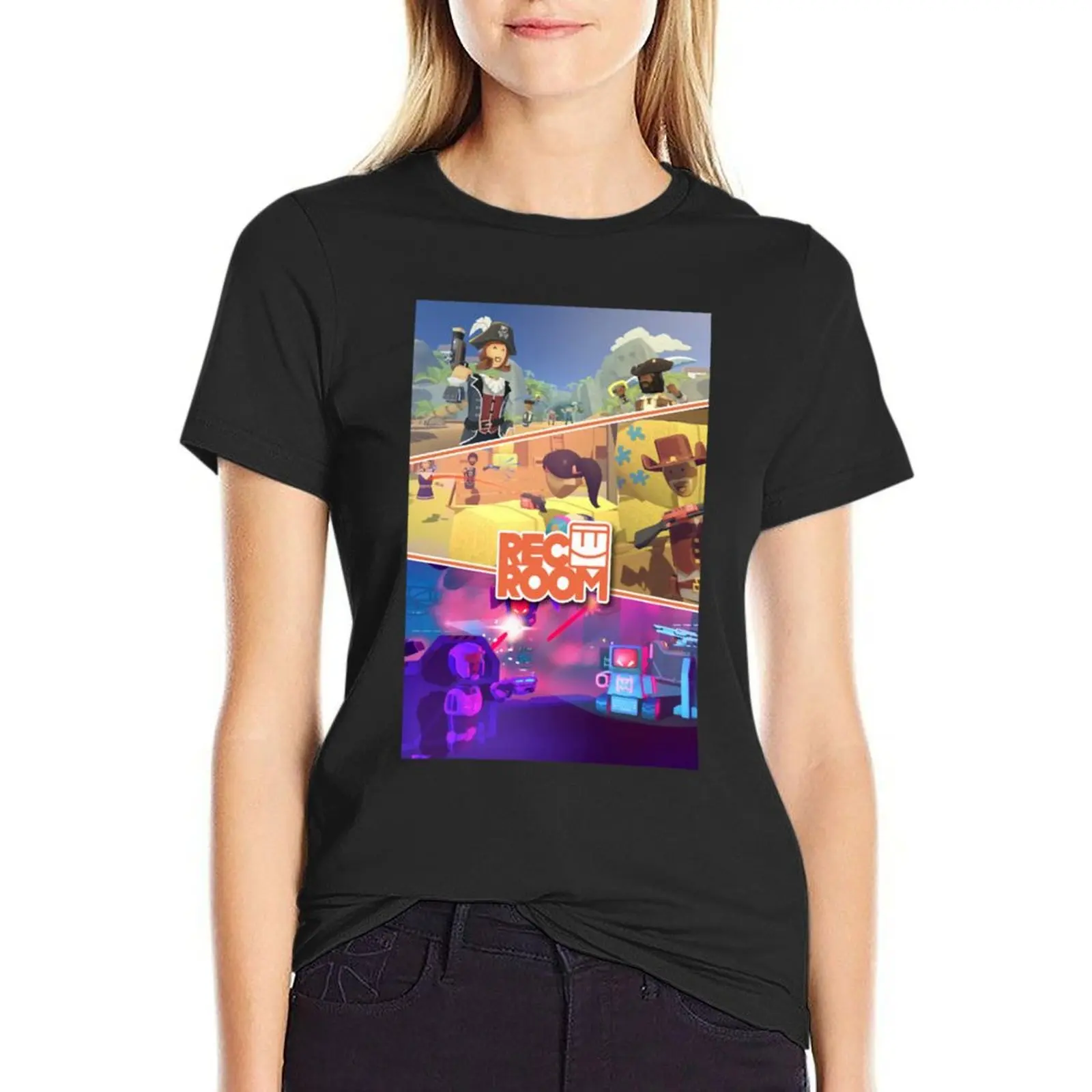 

Rec Room6png футболка графика женская футболка
