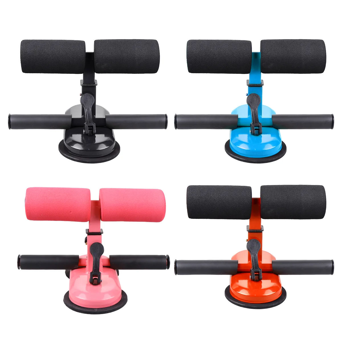 Professional 22cm Width Double Cups Abdominal Trainer Exercise Bar Sit Up Tool Height Adjustable Non For Marble