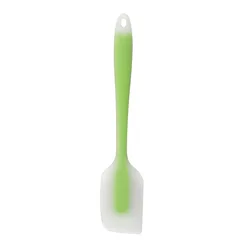 Translucent Non-Stick Silicone Cake & Pastry Scraper Tool (Long27cm green)