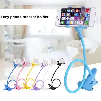 Supporto per telefono a collo di cigno braccio flessibile pigro girevole da comodino supporto per cellulare staffa di supporto per uso domestico supporto per smartphone