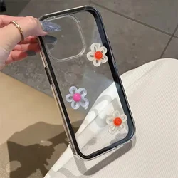 Elegant Black 3D Floral Phone Case - Galaxy S23 Ultra (HE - P0 - DY69)