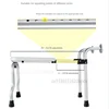 Squat Change To Sit Bathroom Toilet Chair Foldable Aluminum Alloy Shower Stool for Elder Pregnant Woman Bearing 180kg 2