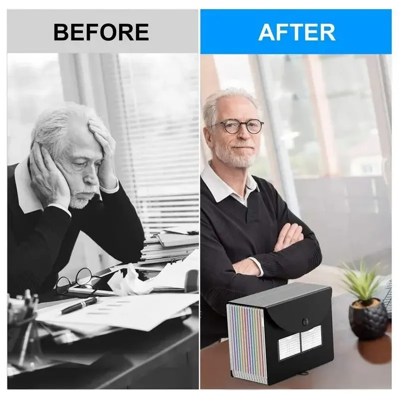 Portable Expanding File Organizer 4