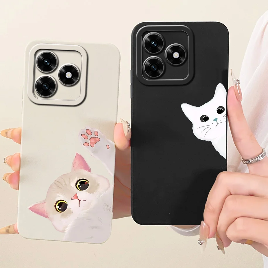 Cute Cat Duck Rabbit Soft Candy Silicone Shockproof Case Cover