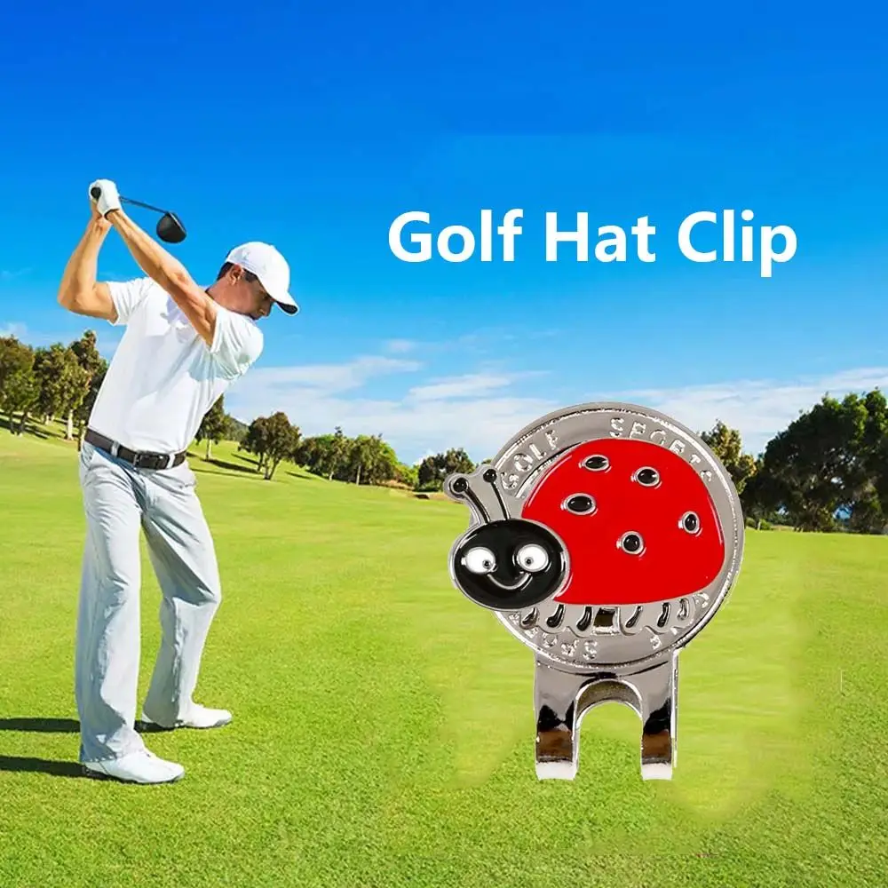 

Tool Golf Putting Alignment Golf Training Aids Ball Position Mark Golf Hat Marker Magnetic Hat Clips Snails Golf Hat Clip