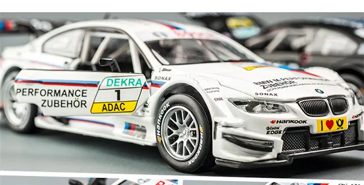 1:32 BMW M3 DTM Racing Alloy Car Model Diecasts & Toy Metal