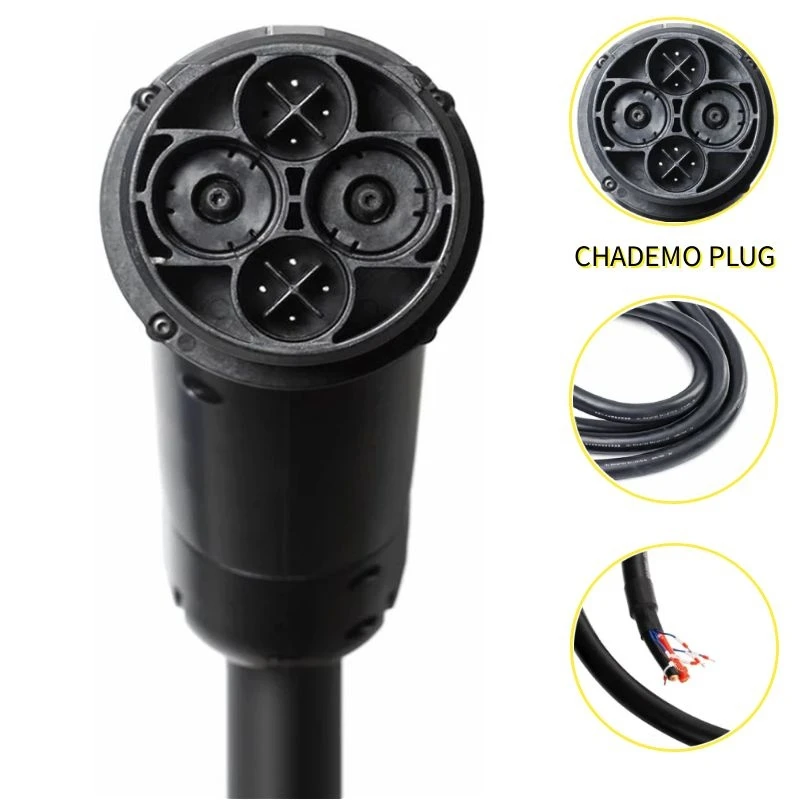 Chademo-電気自動車充電器ステーション,5m,chademo iec 62196-3 