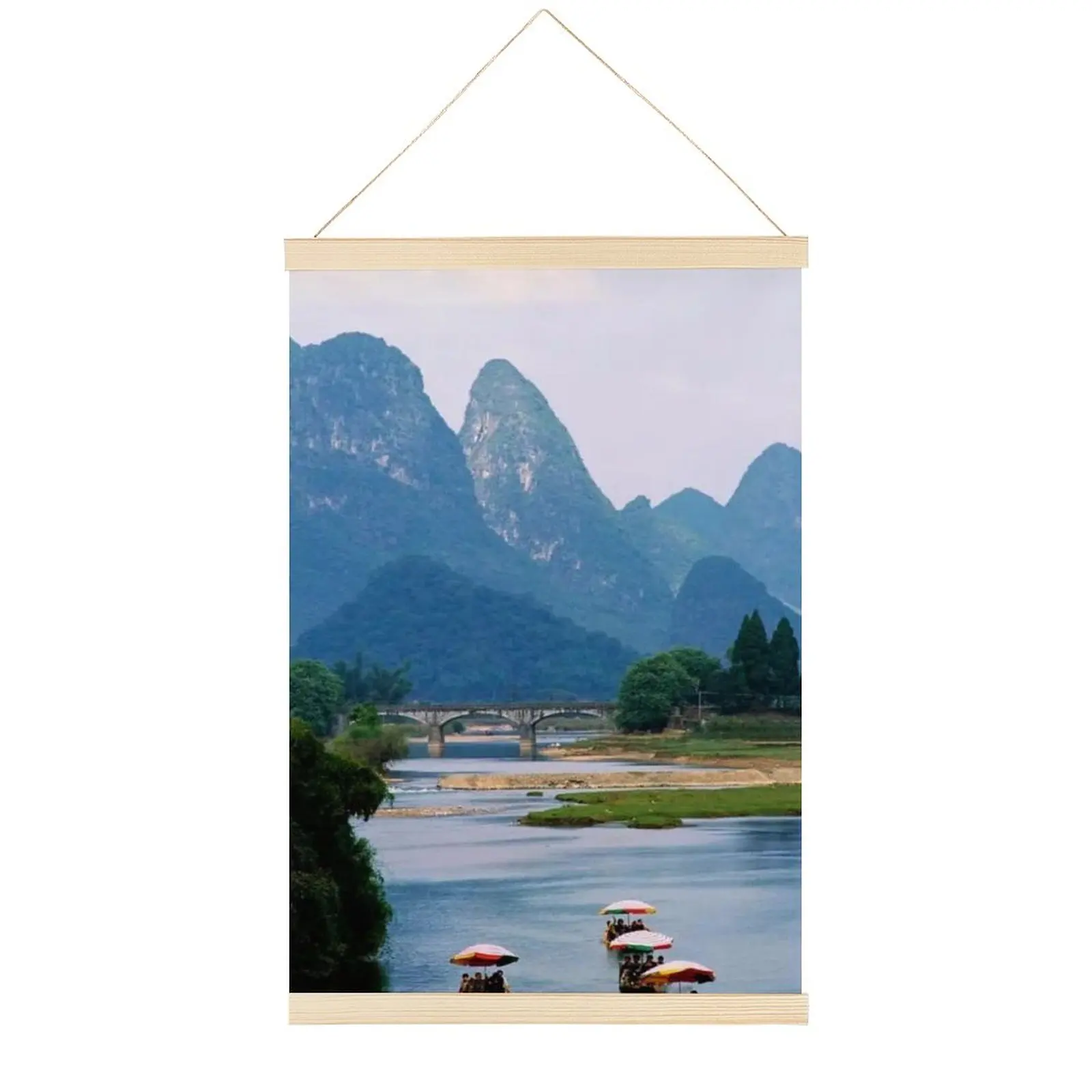 

Scenery5Canvas Hanging Picture Scenery Painting Home Decor Wall Scroll Posters