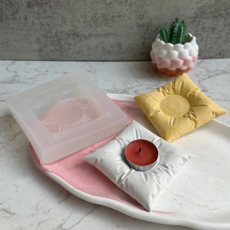 Concrete Soap Dish Silicone Mold DIY Soap Holder Handmade Concrete