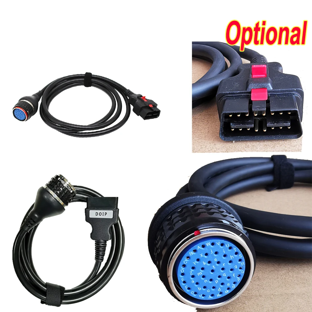 auto diagnostic scanner Optional MB STAR C4/C5 DOIP OBD2 16PIN cable/ 38PIN/ Main C4 OBD Lan Cable