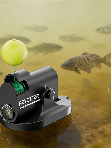 초고화질 야간 투시 어군탐지기 (높이 조절 가능) - 바닥 및 표층 어류 탐지