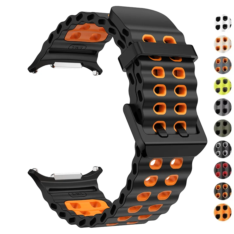 Marine Band Sport Silicone Bracelet - Premium Watchband Accessories