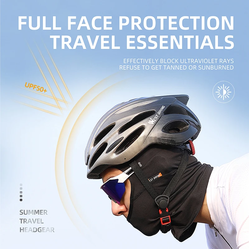 Summer Cool Mask Cycling Balaclava Bike Motorcycle Hiking Scarf Fishing Outdoor Sport Sun Protection Ice Silk Hat Face Cover 2