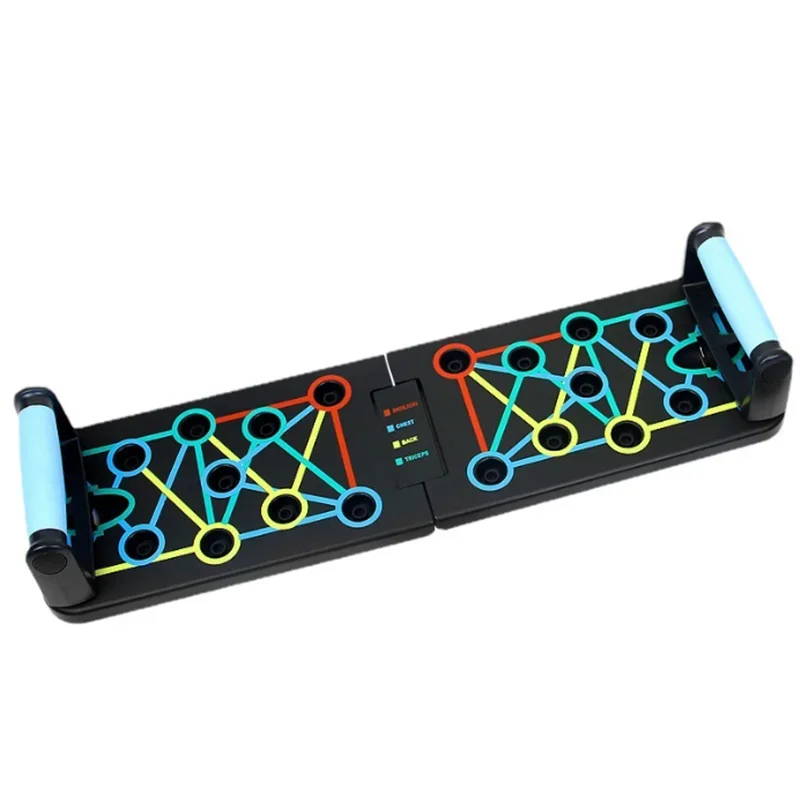 Cheap multi-function smart foldable push up board Push Up Stand Bar Board