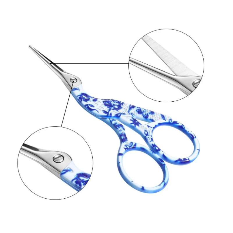 Retro Scissor Cross Stitch Antique Black Vintage Cute Small Scissors  Fishing Thread Cutting Household Sewing Shears Fabric Tool - AliExpress