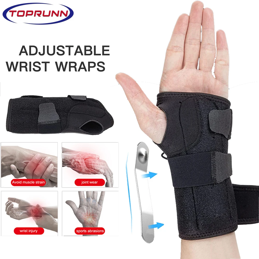 

1Pcs Wrist Brace for Carpal Tunnel Relief Night Support Hand Brace for Women Men Adjustable Wrist Support Splint for Sprains
