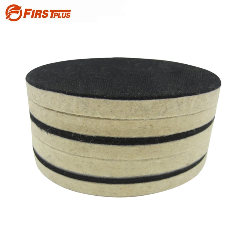 5 x Adhesive Polishing Buffing Wheel Wool Felt Polish Polisher Disc Pad for Jewelry Car Polisher 50 mm