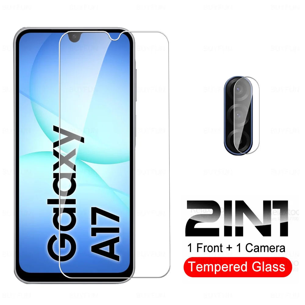 8-in-1 Tempered Glass HD Lens and Screen Protector