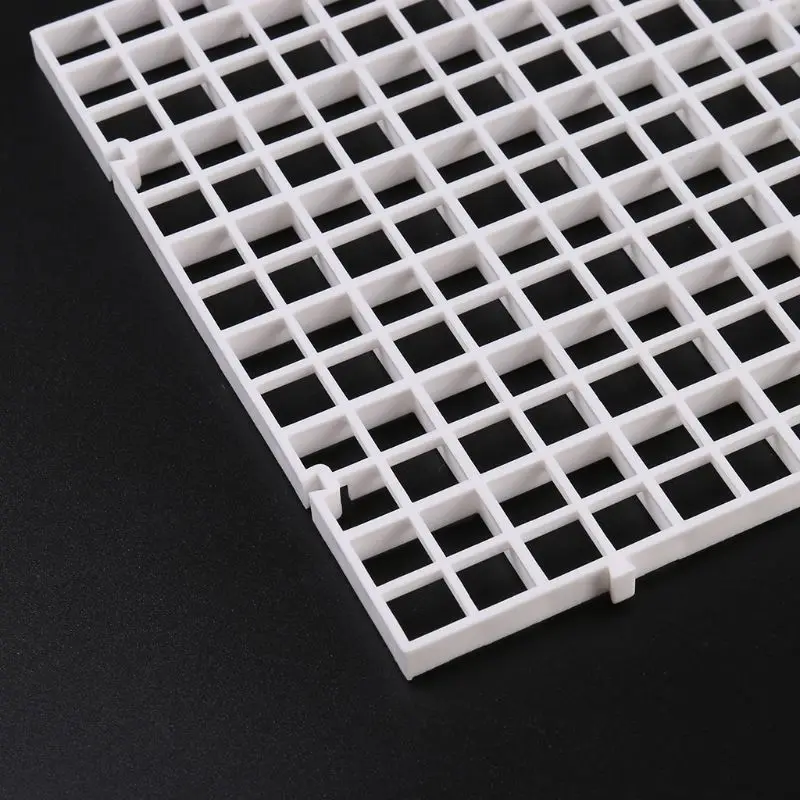 Fish for Tank Divider Plastic Egg Crate for Aquarium Separation Plate Isolation Board Fish Tank Bottom Filter T