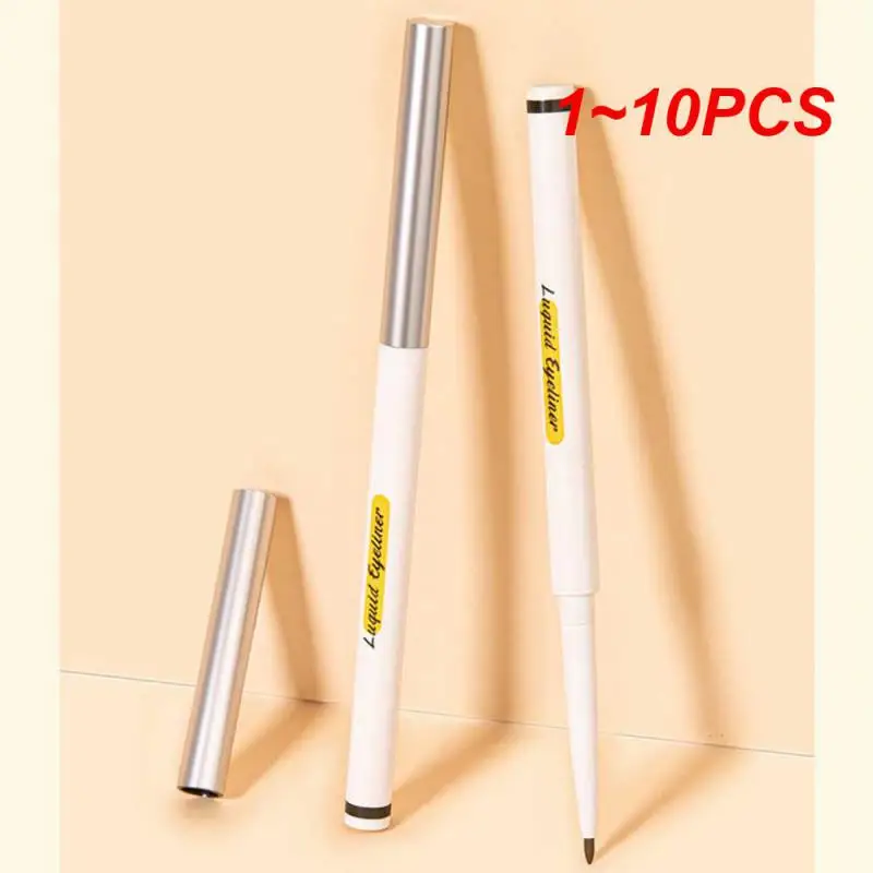 

1~10PCS Delicate And Smooth Gel Pencil Round Nib Beauty Products Sweat-proof Fixed Makeup Eyes Makeup Easy To Carry