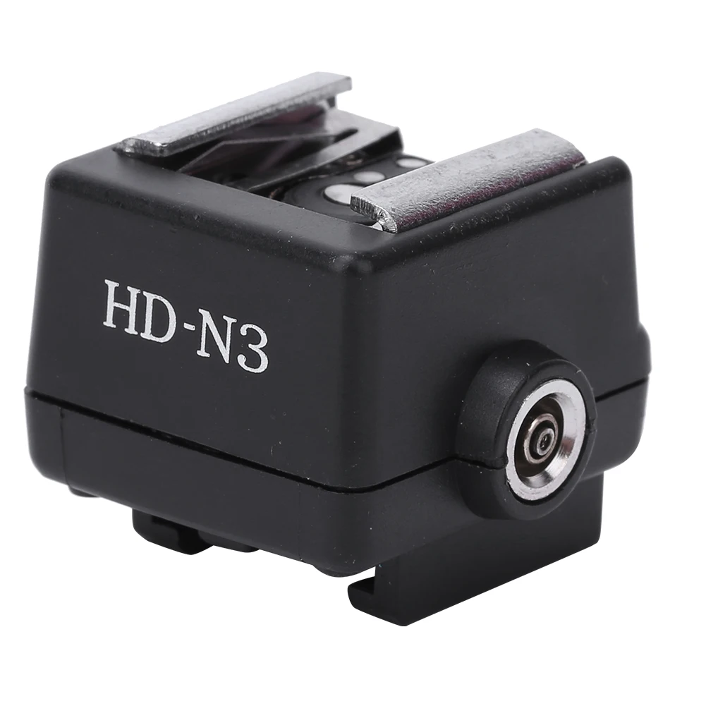 HD‑N3 PC Flash Light Hot Shoe Mounting Adapter Accessory for Video Camera Hot Shoe Mount Adapter Mounting camera flash adapter