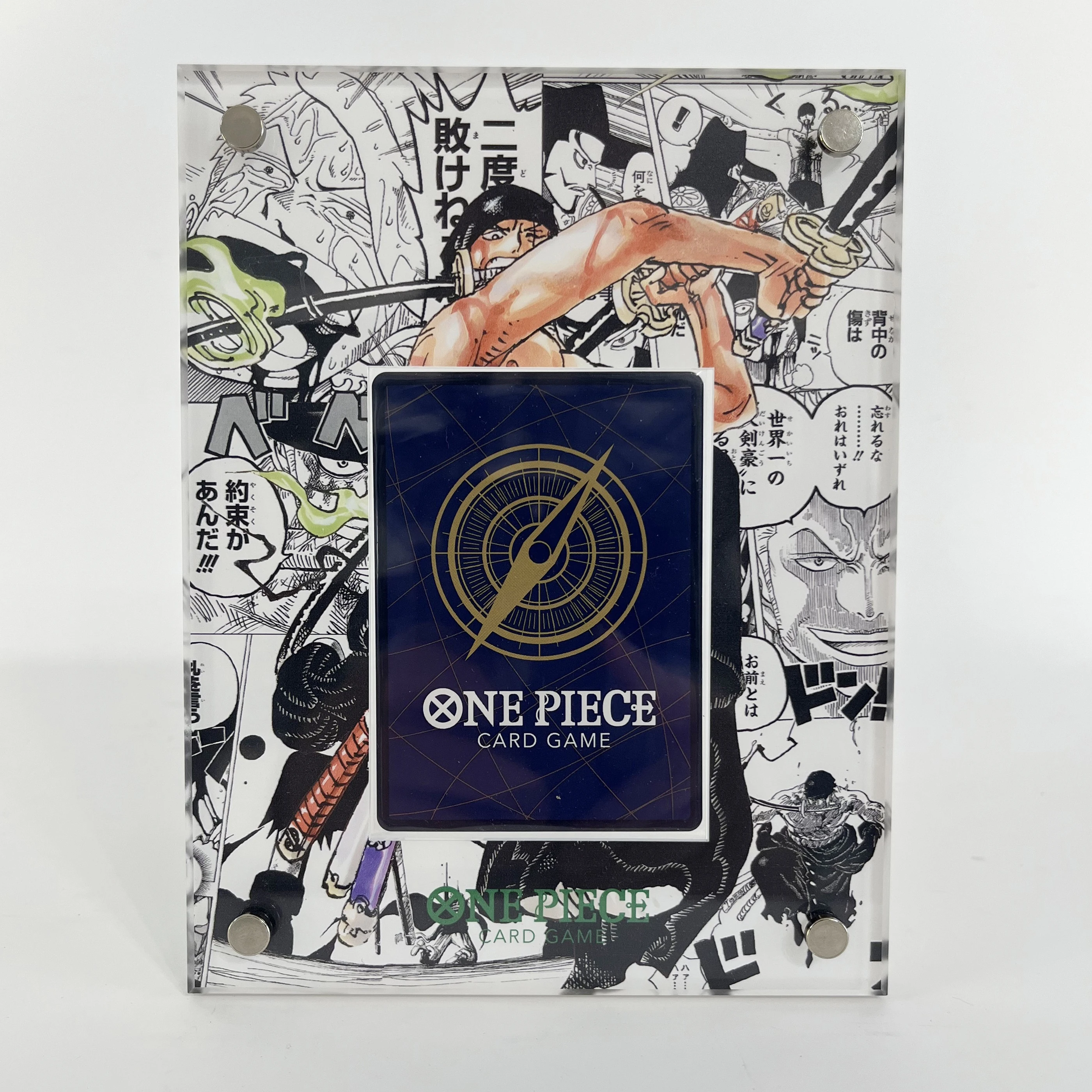 アニメのカードディスプレイフレーム,カードコレクション,アクリル