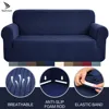 Stretch Jacquard Sofa Covers 1 2 3 4 Seater Couch Cover for Living Room Navy Blue Sofa Slipcover for Pet Kid Furniture Protector 1