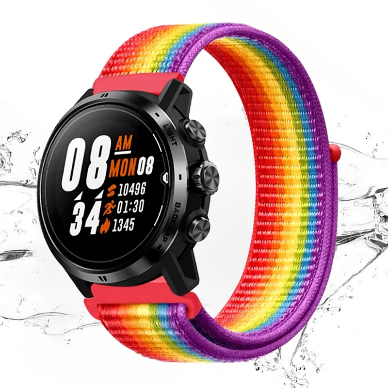 Quick Release 22MM Nylon Watch Strap - Durable Replacement Bracelet Watchband