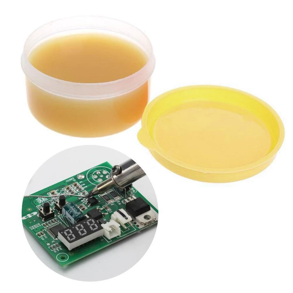 CMT150 Rosin Soldering Paste Mild Environmental Soldering Paste Flux PCB IC Parts Welding Soldering Gel Tool for Metalworking aluminum welding rods