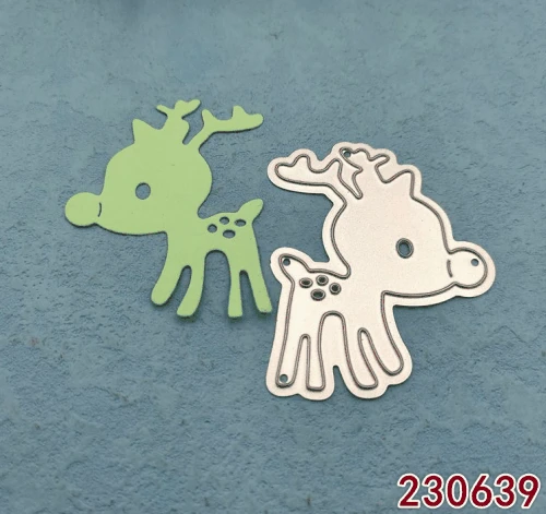 

Форма для резки металла в виде милых животных, новинка 2023, Лидер продаж, для «сделай сам», для скрапбукинга, украшения, тиснение, ручная работа, форма, шаблон для резки