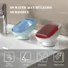 1pc Creative Soap Dish, Drain Soap Tray, Soap Holder With Suction Cup, Soap Rack For  Bathroom Accessories 4