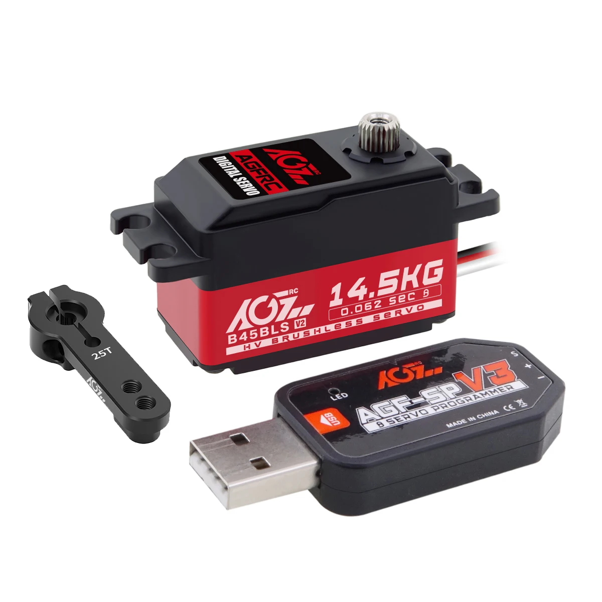 AGFRC 귯ø RC  1/10 RC ī Ʈ ũѷ, α׷   ǥ , ƿ  ׷̵, B53BHP V2 HV 20kg