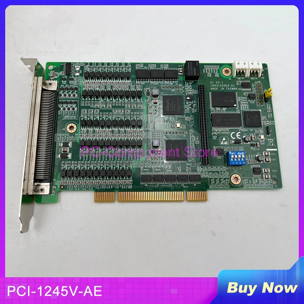 

For Advantech Universal PCI Motion Control Card For 4-Axis Stepping Servo Motor Control PCI-1245V-AE