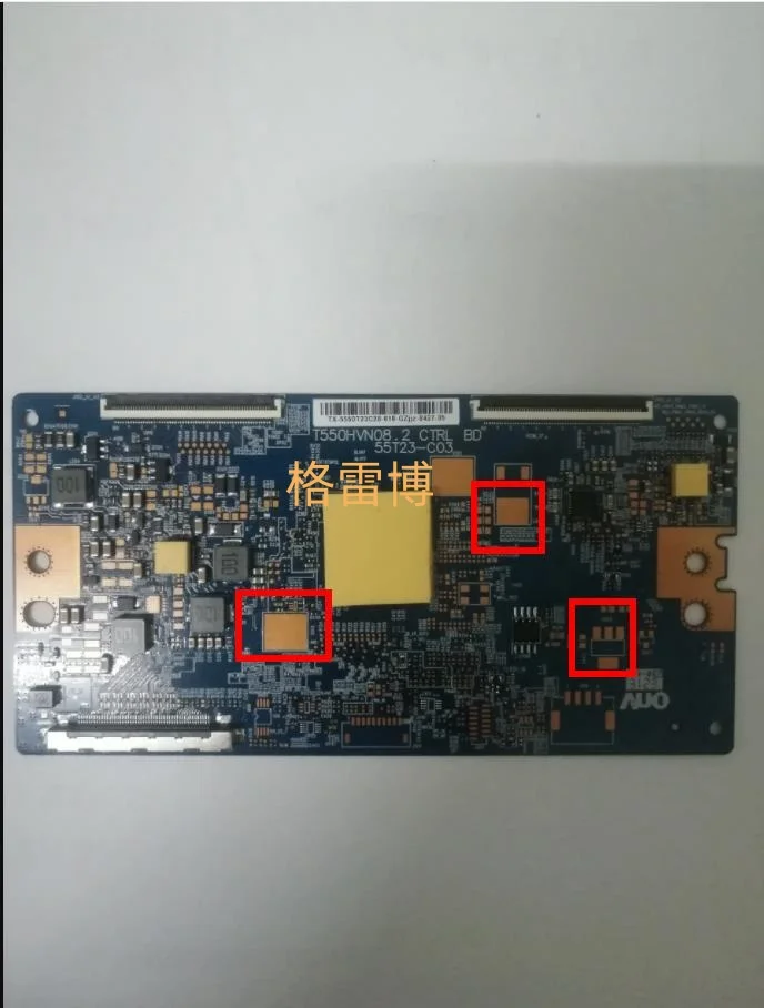 T550HVN08 2 CTRL BD - 55T23-C03 43 PULGADAS - T-Con Board - AUO - Foto 2
