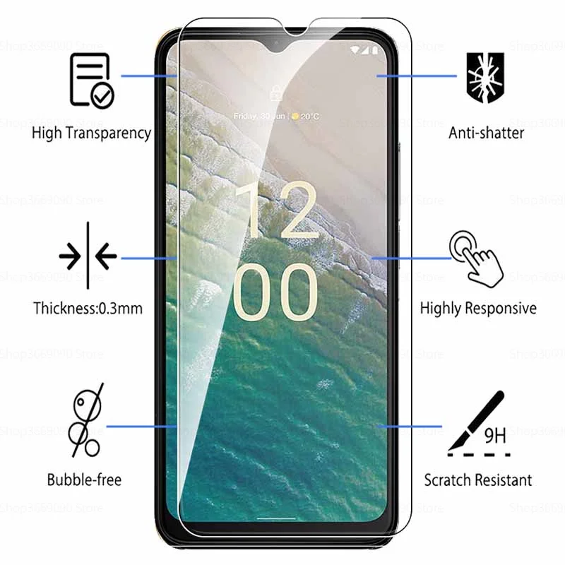 Tempered Film Case Nokia C32 C31 C22 C21 Plus C12 C300 Screen Protectors Nokia C 32 Safety Protective Film Cover 4PCS screen protector phone protector cover tempered glass