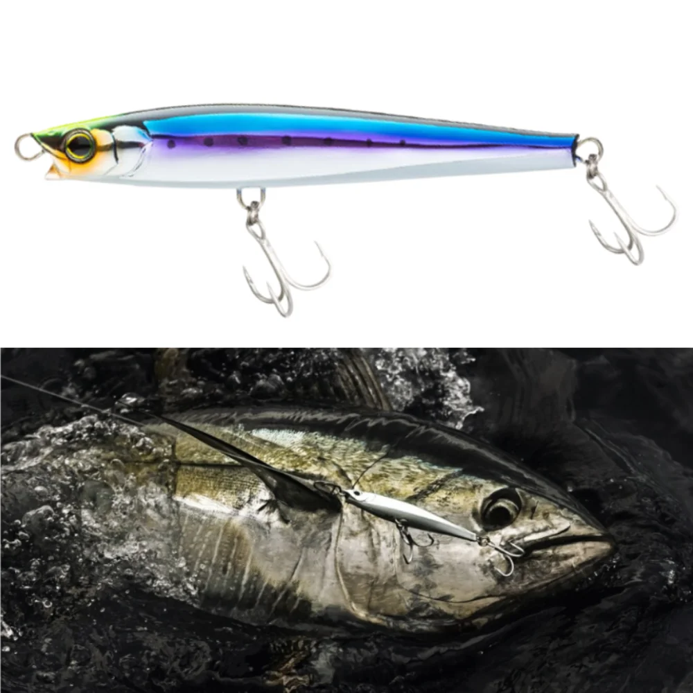 TSUYOKI Sinking Jig Minnow Hydro Monster Shot 110S Lipless Minnow 47g Künstliche Angelköder für Grouper Bonito Yo-zuri Tackle