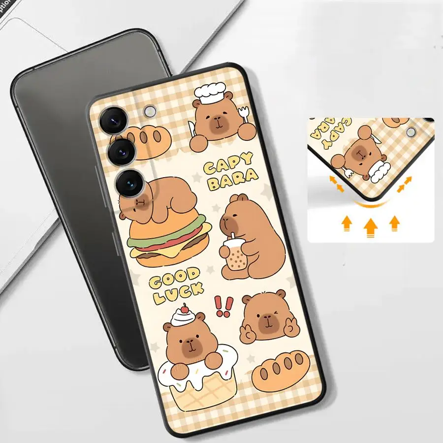 Cartoon Capybara Phone Case Cover